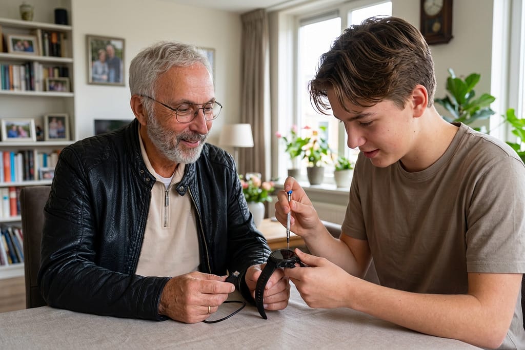 YOUBI Kunde får support på sit Garmin ur