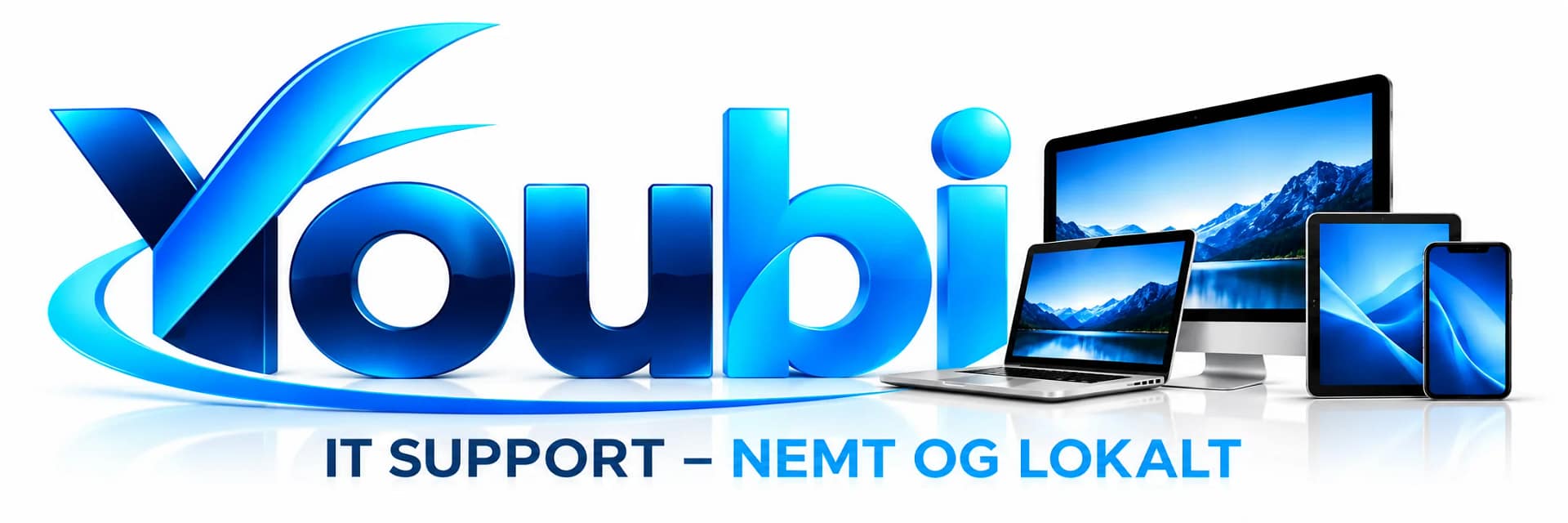 Youbi – IT support, nemt og lokalt